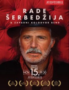 Rade Šerbedžija & Zapadni kolodvor bend @ Avditorij Portorož | Piran | Slovenia