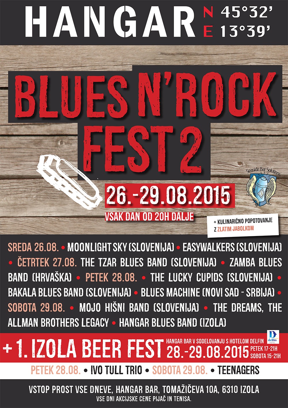 Prihajata drugi Blues’n’rock fest in prvi Izola beer fest