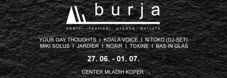 Festival Burja – Obalni festival urbane kulture