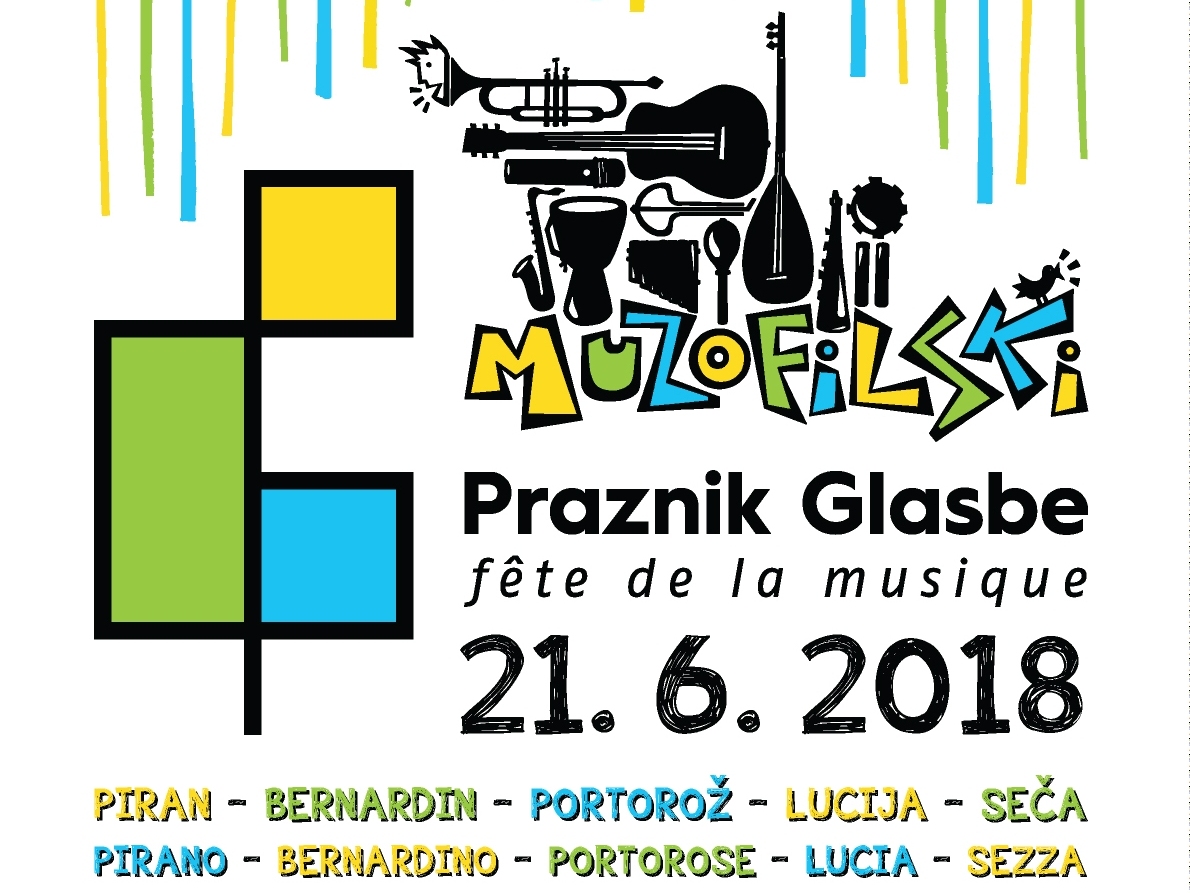 Muzofilski praznik glasbe v četrtek 21.6.2018