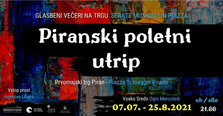 Piranski Poletni utrip – Glasbeni večeri na trgu