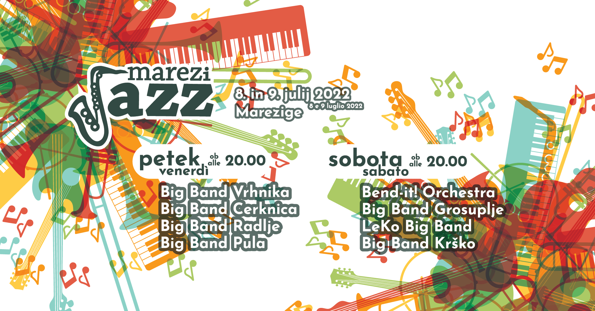 MareziJazz 2022 – 17. festival big bandov