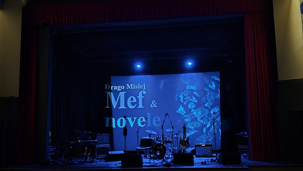 Drago Mislej Mef in Novele (Foto: Matjaž Derin)